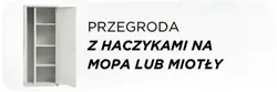 sekcja z haczykami na mop